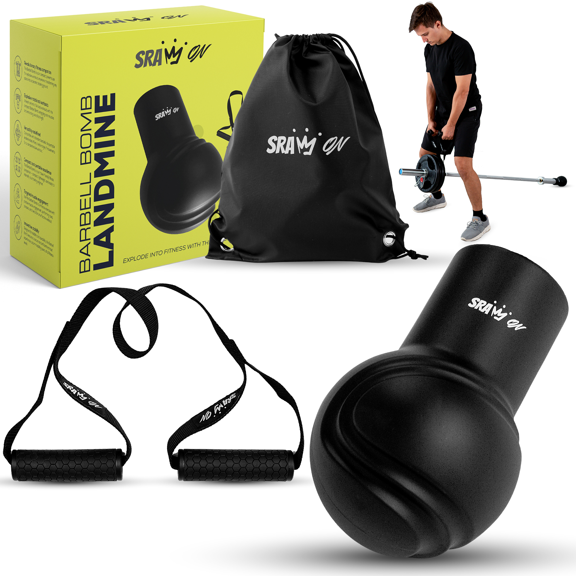 Sraw On- Barbell bomb kit